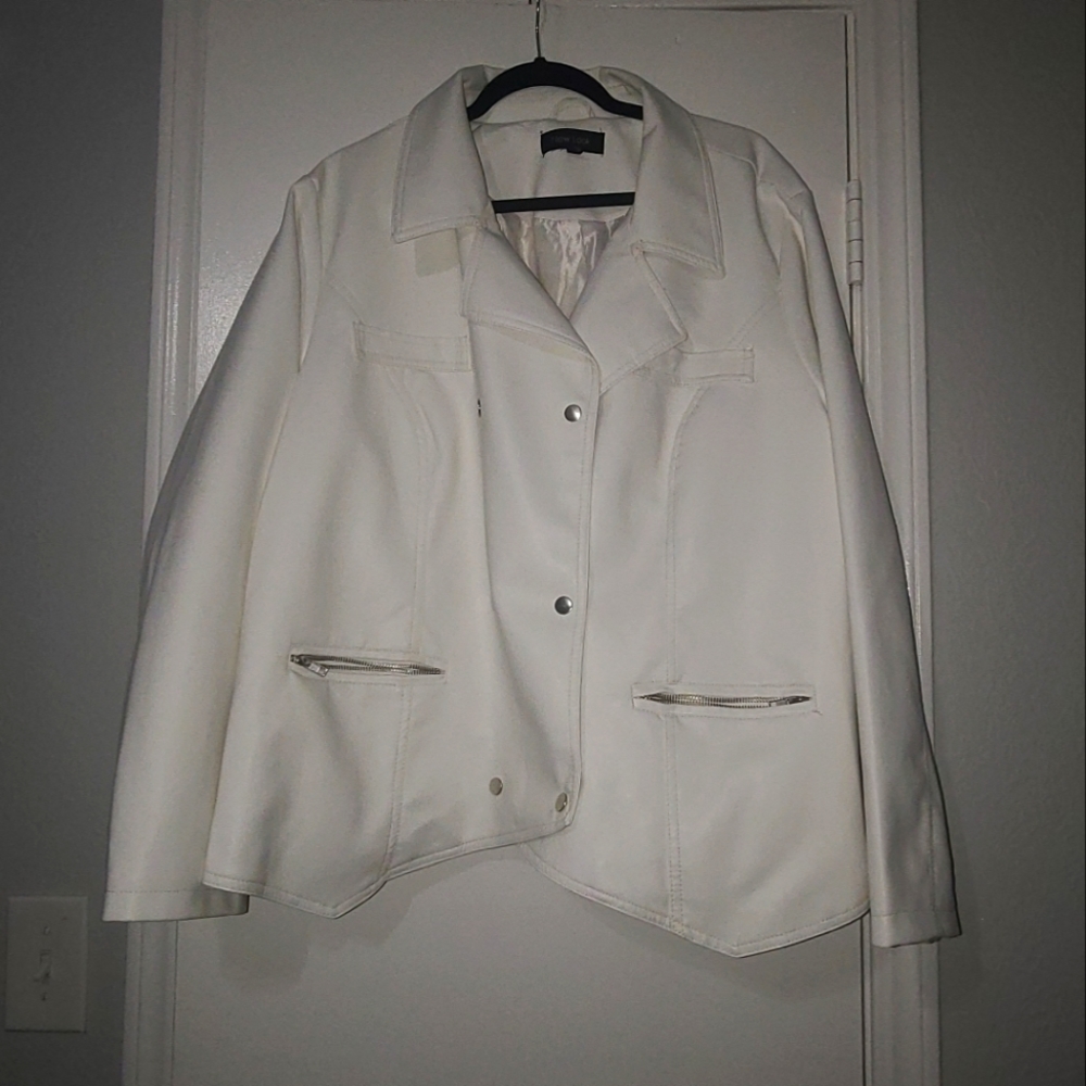 Faux Leather Jacket